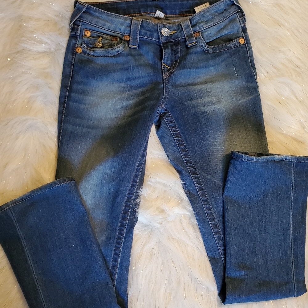 True Religion Bootcut Jeans Waist 25